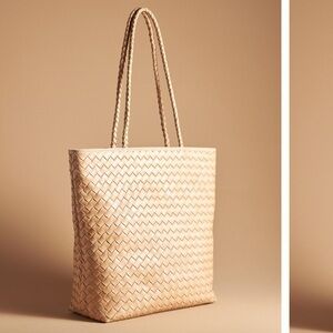 NWT Anthropologie Bembien Le Max Woven Tote